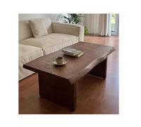 Handmade Rustic Solid Wood Coffee Table Live Ed Center Table for Living Room & Home Office Farmhouse Sle (47x22x18in) Modern Design &