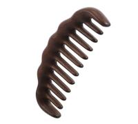 Handmade Sandalwood Scalp Massage Comb Wooden Detangling Tool | Hand-polished Smoothness, Portable Pocket Size, Non-splinter Finish, Natural Grain Pattern, On-the-go Use