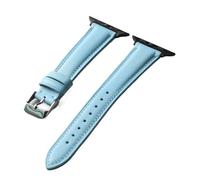 Handmade Sheepskin Strap, Compatible For Watch 49MM 45MM 44MM 42MM 41MM 40MM Slim Fit Leather Ultra2 S10 Girl(A Brack connector,41MM 40MM)