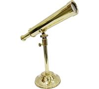 Handmade Shiny Brass Telescope Push & Pull Barrel Vintage Spyglass Telescope Home Decor - Navirock