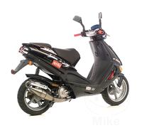 Handmade Silencer TT Leovince Complete 4039 Fits Keeway Matrix 50 2006-2015