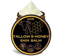 Handmade Skin Balm with Sebum and Honey 100% with Grass and Raw Wild Honey Multipurpose Full Body and Face Moisturizer for Sensitive Skin 2ml