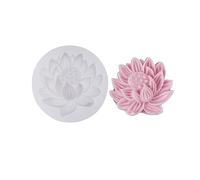 Handmade-Soap Mold 3D Lotus-Flower Aromatherapy-Candle Silicone Seedpod-of Lotus-Shape Decor Craft Soap Silicone