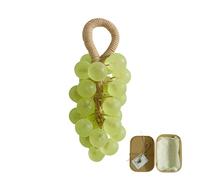 Handmade Soap, Natural Organic, Hand Soap Solid, Grape Shape Soaps, Gentle Cleaning, Hand Soap Shower Soap, Cold Process, with Lanyard, Solid Soaps Gift for Men Women (B)