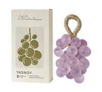 Handmade Soap Pieces, Decorative Hand Wash in Grape Shape, Decorative Soap in the Shape of a Fruit, for Face, Hands, Body, Bathroom, Shower, Travel, Home, Women, Men