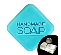 Handmade Soap Words Embossing Stamp Personalized Acrylic Transparent Soap Seal Stamp Handmade Making Supplies Stamps for Clay Paper