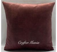 Handmade Soft Coniston Velvet Cushion Covers Bed Sofa Home Décor