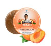HandMade Solid Shampoo Bar - Natural Shampoo and conditioner For Dry Hair, Hair Nourishment, Prevents Spilt Ends With Plant Based Hydrating SLS Free Shampoo (Peach Scent)