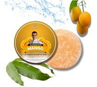 HandMade Solid Shampoo Bar - Natural Shampoo Bar and conditioner For Dry Hair, Hair Nourishment, Prevents Spilt Ends With Plant Based Hydrating SLS Free Shampoo Bar (Mango Premium)