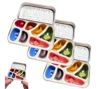 Handmade Sorting Jars - Relieve Anxiety,Portable Calm Down Jar, Lightweight Compact Sensory Sorting Jar, Adult Fidget Gift for People Who Struggle to Focus.(3pcs)