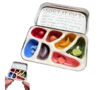 Handmade Sorting Jars - Relieve Anxiety,Portable Calm Down Jar, Lightweight Compact Sensory Sorting Jar, Adult Fidget Gift for People Who Struggle to Focus.(1pc)