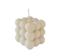 Handmade Soy Bubble Candle - Cherry Scent - Decorative Cube Candle - Vegan Soy Wax Home Decor Gift - By Connell&Co