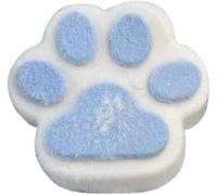 Handmade Squishy Big Cat Paw Silicone Squeeze Toys, Stress Relief Squishies Squeeze Sensory Toys For Kids Teenagers Adults (Blue)