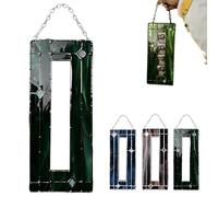 Handmade Stained Glass Photo booth strip frame, Vertical Gallery Display Photobooth Frame, Copper Foil Art Photo Frame for 2x6 Inch Photo Strips, Unique Gift for Weddings & Memories (C)