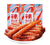 Handmade Super Spicy Latiao Spicys Strips, 68g/Bag,Small Gluten Chinese Snacks, Traditional Gluten, Chinese Snack, Casual Snacks, Vegan (10 bags)