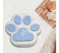 Handmade Taba Squishy Big Cat Paw, Giant Paw Squishy, Silicone Squeeze Toys for Stress Relief, 5 Inch X-Large Size Cat Paw Giant Paw Squishy Fidget Toys, Anxiety & Relaxation for Adults (B-BLUE)