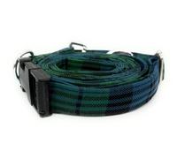 Handmade Tartan Dog Collar And Lead Set (Campbell Ancient, L)