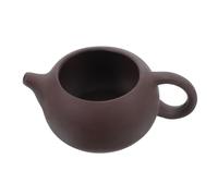 Handmade Teapot Ceramic Purple Clay Planter for Desktop Succulents | Traditional Chinese Style, Smooth Finish and Tabletop Stable Form, for Miniature Bamboo Plants and Air Plants