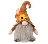 Handmade Thanksgiving Day Gnome Decorations for Mr and Mrs Plush Doll Ornament with Unique Scandinavian Design for Home Indoor and Outdoor Festive Decor (Mens)