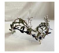 Handmade Tiara Elven Headpiece Fairy Crown Elvish Tiara with Branches(ELF008 Black)