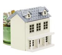 Handmade Tiny House Kit - Tiny House Model, Miniature Building Craft KitPerfect Gift Idea, Lightweight Build | Miniature Building Craft Kit Detailed Mini Design, Premium Wood