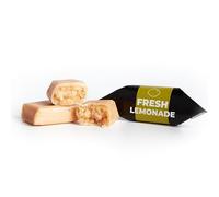 Handmade Traditional Fudge Candy - Fresh Lemonade - Mr Fudgesto Sweets - 250g Caramels Box - Gourmet Treat Perfect for Gifting