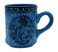 Handmade Turkish Ceramic Mug Mug - Elegance and Ethnic Tradition 0907241504 Morocco Tunisia Ethnic of the World