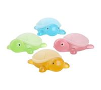 Handmade Turtle Shape Soap Bars - 2.36x1.57x0.79inch Botanical Children's Cleaning Set, Soft Moisturizing Animal Design | Paddling Pool Play Bathroom Decor Skin Care Present Wasacc