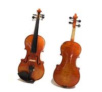 Handmade Violin 4/4 3/4 1/2 1/4 1/8 All Solid Wood Ebony Jujube Wood With Selected Maple Back(4/4)