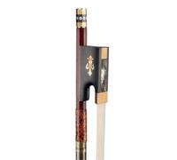 Handmade Violin Bows An Octagonal Wooden Violin Bow With An Ebony Tail And A Snakeskin Handle