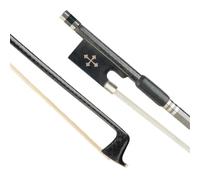 Handmade Violin Bows Carbon Fiber Violin Bow For 4/4 And White Horsehair Fast Response Great Balance Straight