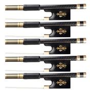 Handmade Violin Bows Five piece Pack Of Carbon Fiber Mesh Violin Bows Responsive And With A Beautiful Tone(3)