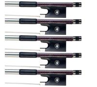 Handmade Violin Bows Five piece Pack Of Carbon Fiber Mesh Violin Bows Responsive And With A Beautiful Tone(9)