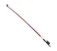 Handmade Violin Bows Violin Bow 1/2 Half Size Ebony Frog Wooden Hair Straight Musical String Instrument Accessories