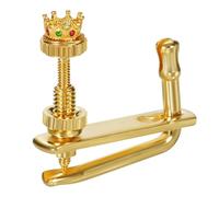 Handmade Violin Fine Tuners - Premium Violin Screw Adjusters for 3/4 & 4/4 Violins, Creative Fiddle Fine Tuner Set, Smooth & Precise String Tuning (2- Tiny Crown)