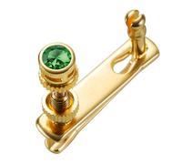 Handmade Violin Fine Tuners - Premium Violin Screw Adjusters for 3/4 & 4/4 Violins, Creative Fiddle Fine Tuner Set, Smooth & Precise String Tuning (5- Green Diamond)
