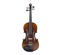 Handmade Violin Flamed Maple Acoustic Violin Full Size 1/4,1/2,3/4,4/4 Ebony Parts W/Case Bow (Color : 3/4)