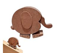 Handmade Walking Wooden Animals - Mechanical Ramp Walker Toy for Kids,2027 New Rabbit Elephant Turtle Balance Sculpture Ornaments,Wooden Walking Animal Figures,Educational Fun Science Gift for Kids