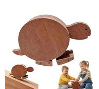 Handmade Walking Wooden Animals,Mechanical Ramp Walker Toys,Wooden Walkings Pull Rabbit Toy,Pull Along Walking Toys,Animals Balance Sculpture Ornaments for Desk Decor,Educational Fun Science Gift