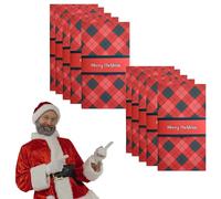 Handmade Waterfall Christmas Gifts Card Booklet, Christmas Money or Gift Card Holder, DIY Personalized Xmas Gifts for Family, Friend (10pc)