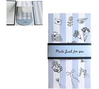 Handmade Waterfall Gift Card Booklet, Pull-Out Money Holder with 4 Slots, Cash & Card Organizer Personalized Xmas Gifts for Christmas Family, Friends (D-1Pc)