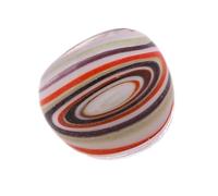 Handmade Wire Wrapped Floral Glass Rings Ethnic Galaxy Designs Comfortable Jewellery Artistically Made Cultural Jewellery, As described