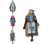 Handmade witch doll figurine for the kitchen, a lucky witch statue for chefs, a home decoration.(A)