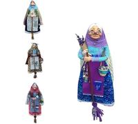 Handmade witch doll figurine for the kitchen, a lucky witch statue for chefs, a home decoration.(C)