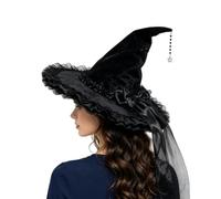 Handmade Witch Hats Adjustable Costume Fancy Dress