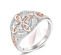 Handmade Witch's Return-Knot Protection Ring, Witches Knot Ring, Protect Your Loved One, Witches Knot Rings (7)