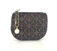 Handmade Women Coin Purse Brocade Zipper Wallet Rosary Pouch Silk Jewelry Bag, Black, Multiple Pattern