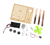 Handmade Wooden 3 Speed Fan Educational Set For Kids Hands On Science Experiment Learning Physics And Wind Dynamics Wind Physics Learning