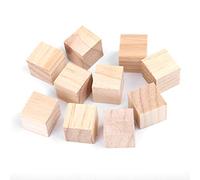 Handmade Wooden Cubes, High Hardness Brass Phoenix Statue Good Glossy Handmade Natural Square Cube