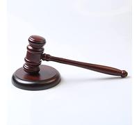 Handmade Wooden Gavel and Sound Board Set, Judge’s Hammer & Auctioneer’s Block for Masonic Meetings, Auctions, and Ceremonies Solid Wood Decorative